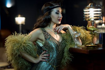 Jolie Papillon at Fontaine's, London © Tigz Rice Studios 2016. http://www.tigzrice.com